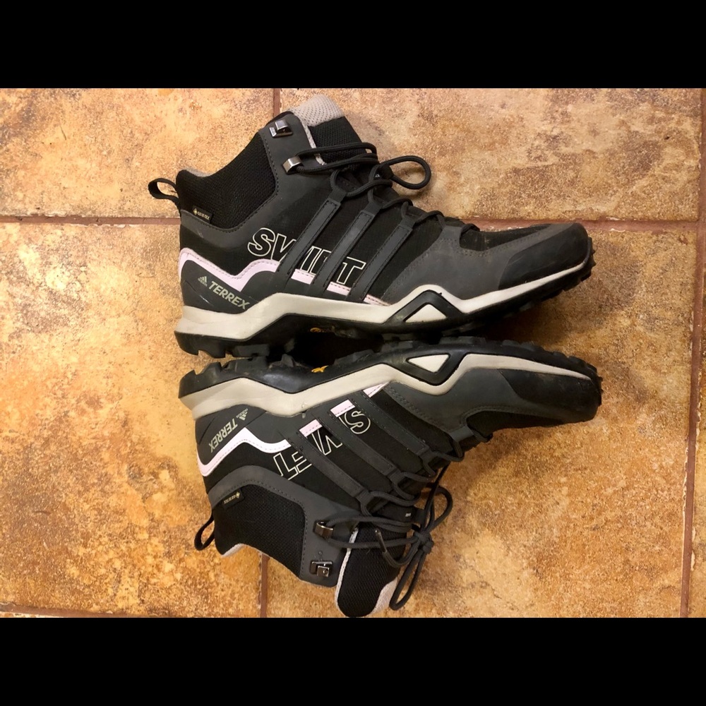Adidas Terrex Hike Boots. Size 10. Goretex. Black/Grey.